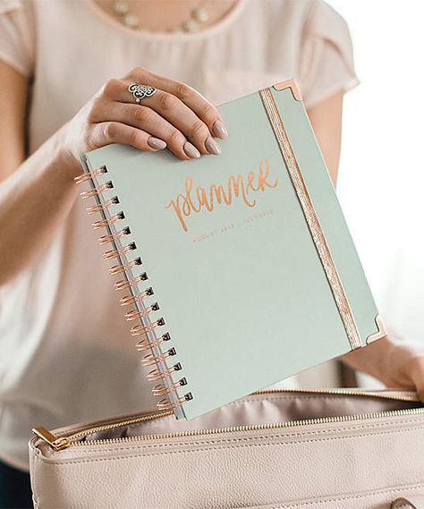 Weekly Planner Notebook, Gold Planner, Monthly Schedule, Water Decor, Rose Gold Gifts, Sweet Water, Cute Notebooks, Gifts For Boss, Lettering Quotes