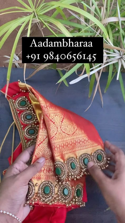 Aari Blouses, Magam Work Designs, Maggam Blouse, Mirror Work Blouse Design, Latest Bridal Blouse Designs, Mirror Work Blouse, Latest Blouse Designs Pattern, Aari Blouse, Traditional Blouse Designs