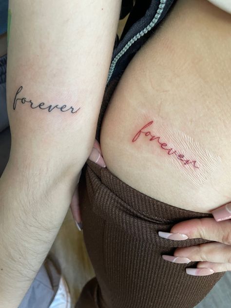 Meaningful Best Friend Tattoos, Best Friend Saying Tattoos, Matching Symbols, Friendship Quote Tattoos, Bestie Tats, Best Friend Tats, Best Friend Tattoo Ideas, Friend Tattoo Ideas, Cute Best Friend Tattoos