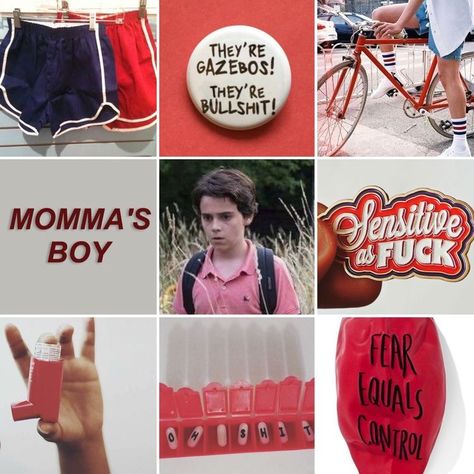 It Eddie Kaspbrak, Eddie Kaspbrak Aesthetic, Eddie From It, It Eso, Eddie Spaghetti, Club Aesthetics, Aesthetics Moodboard, Scary Clown Movie, Sensitive Boy