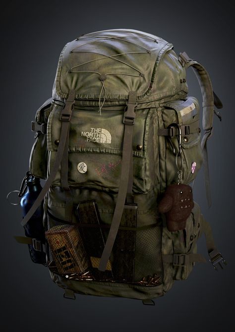 Mochila Edc, Apocalypse Clothing, Zombie Apocalypse Outfit, Apocalypse Gear, Shark Tale, Survival Clothing, Apocalypse Aesthetic, Survival Backpack, Retro Backpack