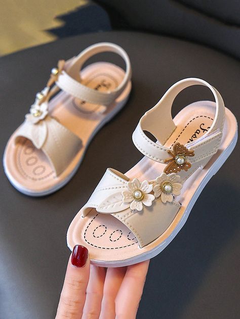 Children's Summer Sandals For Girls, Soft Sole Baby Shoes, Purple Bowknot Princess Flat Sandals Beige Fashionable    Plain    Kids Shoes, size features are:Bust: ,Length: ,Sleeve Length: Soft Sole Baby Shoes, Shoes Purple, Kids Flats, Elegant Dresses Long, Kids Sandals, Black Party, Summer Sandals, Plain Black, Kids Sleepwear