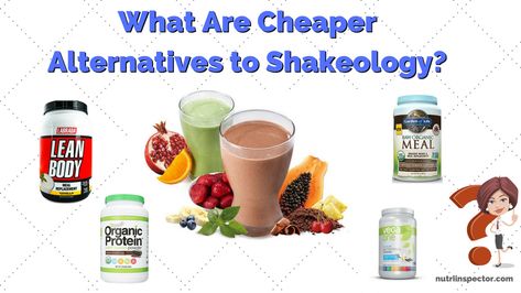 Are You Looking For Cheaper Alternatives to Shakeology? Read My Recommendations of Best Replacements You Can Pick From The Market At The Moment.. Shakeology Alternative, Meal Shakes, Best Meal Replacement Shakes, 21 Day Fix Diet, Lean Meals, Organic Protein, Protein Powders, Meal Replacement Shakes, Plant Based Nutrition