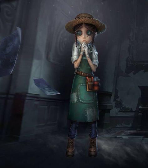 Her amazing gardening skills serve only her dearest scarecrow. What's wrong with decorating your dream lover when you have the money? Emma Woods, Slavic Folklore, Dark Stories, Dream Lover, Identity V, The Money, Your Dream, Anime Art, Comics