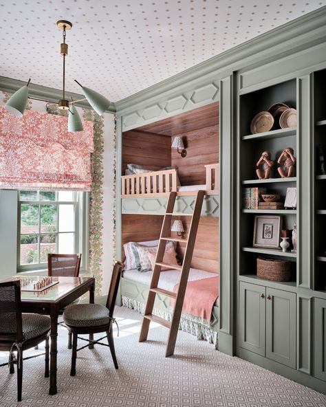 Talk Shop: Tori Rubinson // Tori Rubinson Interiors — Fenimore Lane Tori Rubinson, Game Table And Chairs, French Country Dining Room, Bunk Rooms, Country Dining Rooms, French Country Dining, Bunk Room, Up House, Luxe Interiors