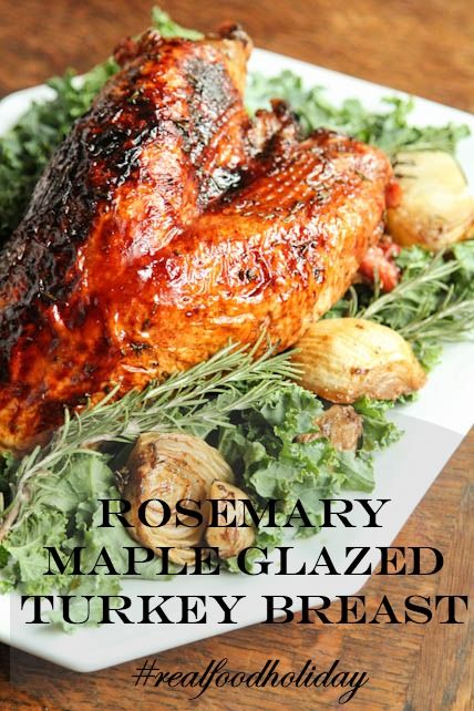 Rosemary Maple Glazed Turkey Breast - $5 Dinners Cranberry Glazed Turkey, Maple Glazed Turkey, Tart Glaze, Glazed Turkey, Cranberry Turkey, Turkey Glaze, Turkey Breast Recipe, Sweet Tart, Maple Glaze