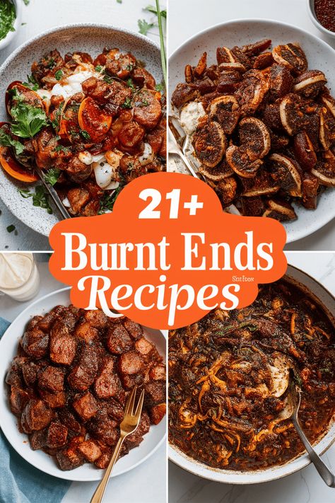 21+ Delicious Burnt Ends Recipes You Must Try

Savor the smoky goodness of burnt ends with these tasty recipes! Perfect for BBQ lovers. these dishes make any meal unforgettable. From brisket to pork belly there's something for everyone. Try them at your next cookout or family dinner and impress your guests with flavorful bites they'll love. https://foodeau.com/burnt-ends-recipes Burnt End Sandwich, Burnt Ends Crockpot, Leftover Burnt Ends, Burnt Ends Side Dishes, Bologna Burnt Ends, Quick Pozole Recipe, Pork Burnt Ends, Burnt Ends Recipe, Chuck Tender