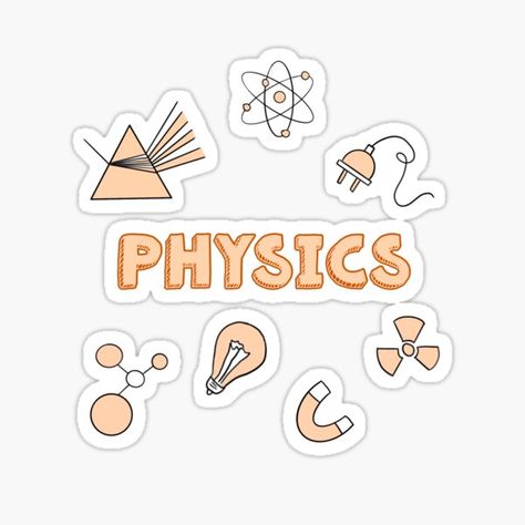 Subjects Stickers Printable, Physics Notes Aesthetic Cover, Science Physics Stickers, Subject Cover Pages Aesthetic Printable, School Book Covers Physics, Physics Stickers Aesthetic, Fisika Aesthetic, School Subject Stickers Aesthetic, School Book Covers Printable