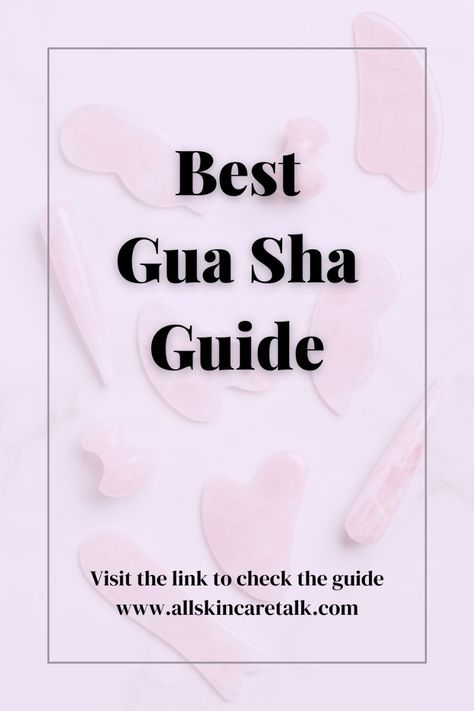 Gua Sha Technique Face Gua Sha Guide, Best Gua Sha, Skincare Recommendations, Anti Aging Remedies, Gua Sha Tools, Gorgeous Skin, Professional Skin Care Products, Toner For Face, Sagging Skin