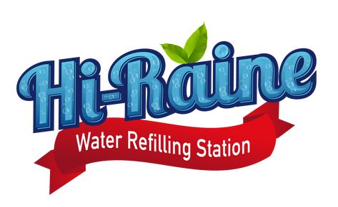 Hi-Raine Water Refilling Station Water Refilling Station Design, Water Station Logo, Water Refilling Station, Refilling Station, Refill Station, Agricultural Tools, Water Station, Water Logo, Burger King Logo