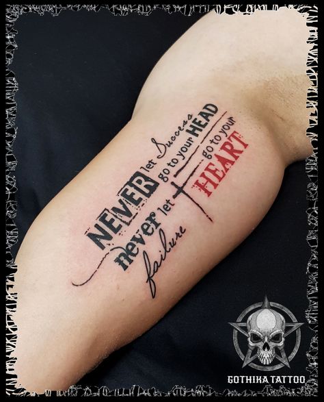 Zombie Apocalypse Tattoo, Family Text Tattoo, Tattoo Text Ideas Men, Motivation Tattoo Men, Motivational Quotes Tattoos, Smart Tattoo Ideas, Text Tattoo Men, Motivational Tattoos For Men, Small Catholic Tattoos