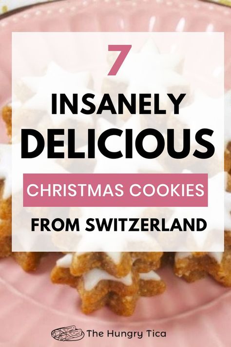 How to make popular Swiss xmas cookies. Christmas In Switzerland, Swiss Christmas, Switzerland Christmas, Easy German Recipes, German Christmas Cookies, Making Sweets, Delicious Christmas Cookies, Ukrainian Recipes, Holiday Snacks