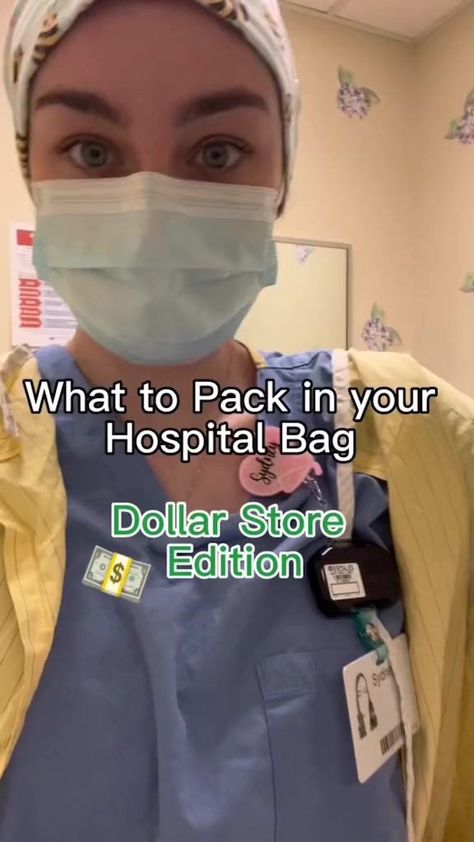 Labor Delivery Nurse, My Hospital Bag, Labor Delivery Nursing, Hospital Bag Essentials, Bag Checklist, Hospital Bag Checklist, Delivery Nurse, Home Doctor, Labor Delivery