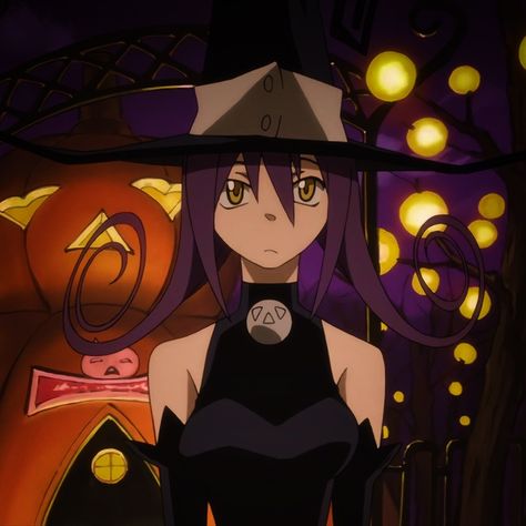 Halloween Icon, Anime Halloween, Soul Eater, Anime Icons, Halloween, Purple, Hair, Anime, Black