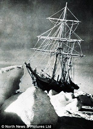 Sir Ernest Shackleton's ship the 'Endurance' frozen in ice Shackleton Endurance, Antarctic Expedition, Ernest Shackleton, Tall Ship, Sailing Vessel, Maritime Museum, A4 Poster, Photo Vintage, Tall Ships