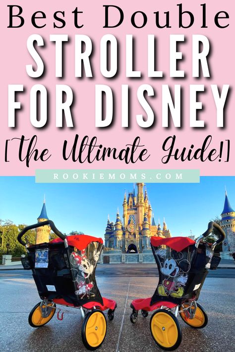 disney double stroller Stroller For Disney World, Stroller Hacks, Disney Stroller, Strollers At Disney World, Best Stroller, Disney Transportation, Best Double Stroller, Stroller Reviews, Double Stroller