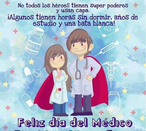 Feliz Día Del Médico, Imágenes Con Frases De Felicitaciones Doctor Help, Medical Wallpaper, Doctors Day, Nursing School Notes, Happy Birthday Video, Birthday Gif, Disney Dream, Hello Friend, Funny Images