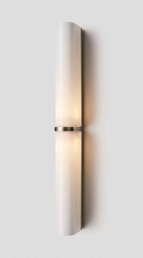 Slim Double Wall Sconce Glass Wall Lamp, Traditional Floor Lamps, Wall Lighting Design, Metal Light, Modern Wall Lights, Led Wall Lamp, Light Architecture, Modern Pendant, Glass Chandelier