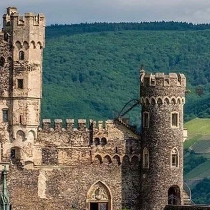 Saving Castles on Instagram: "Rheinstein Castle (German: Burg Rheinstein) is a castle near the town of Trechtingshausen in Rhineland-Palatinate, Germany. The castle was constructed in about 1316/1317. Rheinstein Castle was important for its strategic location. By 1344, the castle was in decline. By the time of the Palatine War of Succession, the castle was very dilapidated. During the romantic period in the 19th century, Prince Frederick of Prussia (1794–1863) bought the castle and it was rebui Rheinstein Castle, The Romantic Period, Prince Frederick, Rhineland Palatinate, Romantic Period, Historical Places, A Castle, Historical Place, The Castle