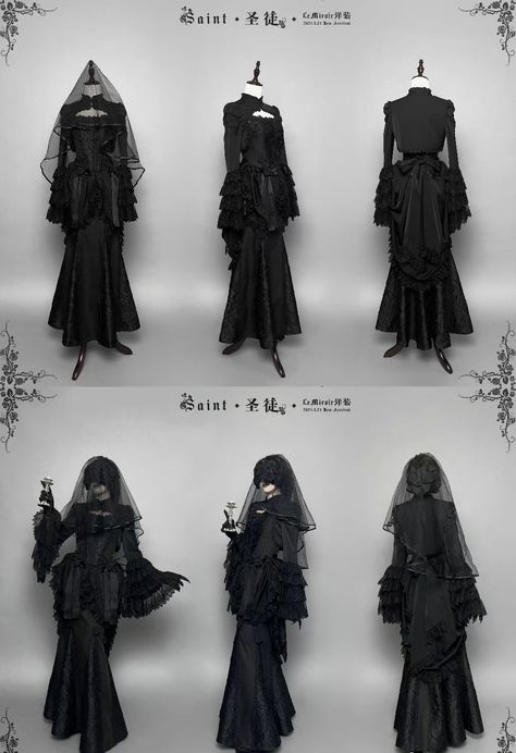 Goth Outfit Ideas, Old Fashion Dresses, Concept Clothing, Fantasy Gowns, Fashion Inspiration Design, Fantasy Dress, Steam Punk, Fantasy Clothing, Fancy Outfits