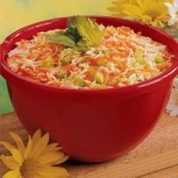 Tangy Coleslaw - Allrecipes.com Sweet And Sour Coleslaw Recipe, Tangy Coleslaw Recipe, Tangy Coleslaw, Coleslaw Recipes, Vinegar And Oil, Picnic Side Dishes, Sea Food Salad Recipes, Creamy Coleslaw, Vegetarian Cabbage