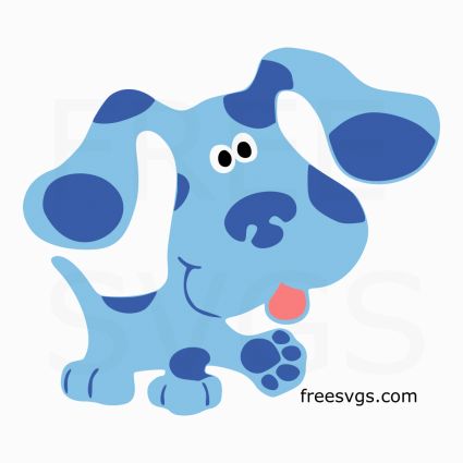 Blues Clues FREE SVG File - Free SVGs Blue Clues Drawing, Birthday Svg Free, Blues Clues Characters, Cake 2022, Blues Clues Birthday, Blue's Clues Birthday Party, Clue Party, Blue Tail, Rock N Roll Art