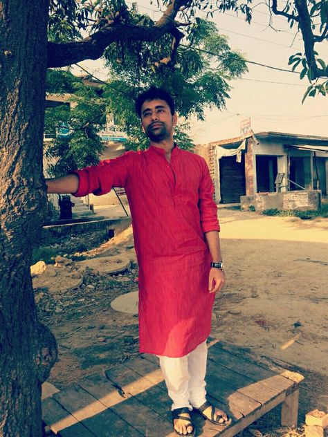 #kurta #traditionaldress #indiandress #redkurta Red Kurta, Traditional Dresses, Indian Dresses, My Style