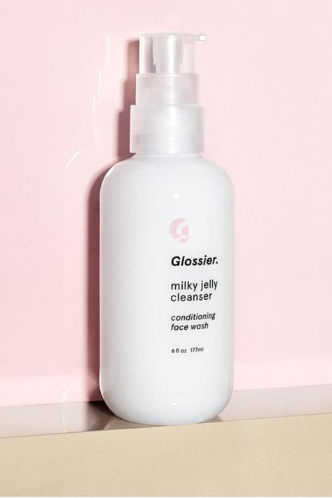 Experience the ultimate in gentle cleansing with Glossier Milky Jelly Cleanser! 🌟 This nourishing gel-cream formula is pH-balanced and perfect for all skin types. Say goodbye to stripped skin—its conditioning ingredients leave your skin soft, smooth, and hydrated. Easily dissolve dirt, oil, and makeup without clogging pores. Plus, it's vegan, cruelty-free, and soothing. Elevate your skincare routine with Milky Jelly Cleanser! #Glossier #SkincareRoutine #GentleCleansing ✨🧖‍♀️ Glossier Milky Jelly Cleanser, Jelly Cleanser, Milky Jelly Cleanser, Clogged Pores, Gel Cream, All Skin Types, Makeup Routine, Skincare Routine, Skin Care Routine