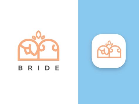 Hi guys, logo design for a wedding planner app. App Logo Design, Apps Logo, Wedding App, Wedding Planner Logo, Wedding Planner App, Wedding Apps, App Logo, Wedding Logos, Picture Logo