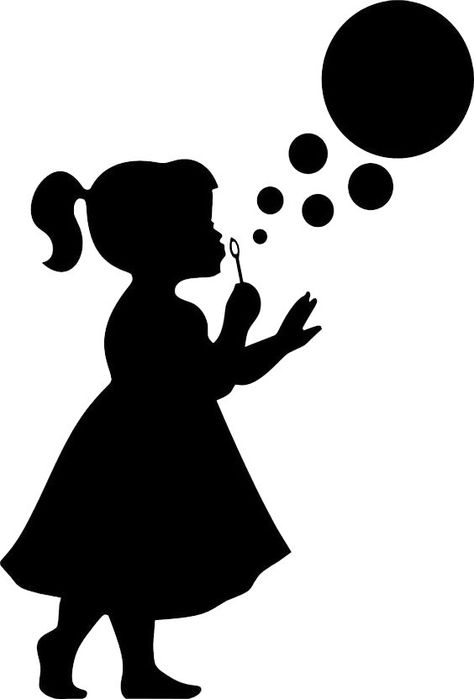 Siluetas Hand Positioning, Silhouette Arte, Child Silhouette, Blowing Dandelion, Silhouette Girl, Kids Silhouette, Silhouette Painting, Girl Silhouette, Silhouette Stencil