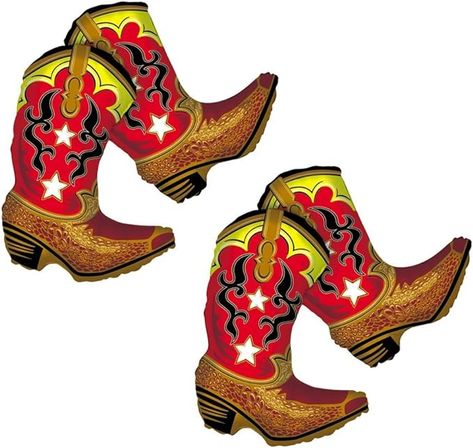 Amazon.com: Set of 2 Dancing Cowboy Boots Jumbo 36" Foil Party Balloons : Home & Kitchen Cowboy Birthday Party Decorations, Dancing Cowboy, Owl Balloons, Horse Balloons, Western Birthday Party, Western Dance, Pink Cowgirl Boots, Cowboy Birthday Party, Jumbo Balloons