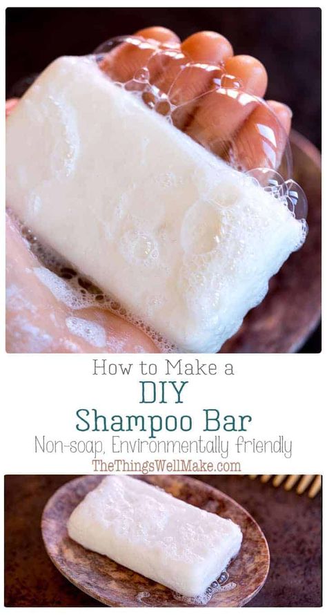 Diy Shampoo Recipe, Diy Shampoo Bar, Shampoo Bar Recipe, Baking Soda For Hair, Baking Soda Benefits, Shampoo Recipe, Solid Shampoo Bar, Homemade Shampoo, Diy Shampoo