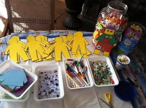 Legos Party Ideas, Birthday Ideas For Men, Lego Party Games, Lego Party Decorations, Ninjago Birthday Party, Lego Themed Party, Ninjago Birthday, Ninjago Party, Birthday Decorations For Men