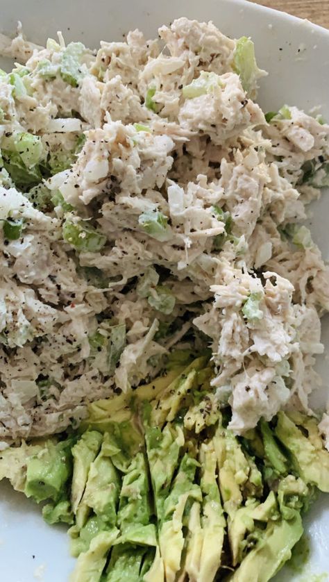 Chicken Salad – Katie Austin Katie Bevington Recipes, Meal Prepped Lunches, The Best Chicken Salad, Best Chicken Salad, Katie Austin, Paleo Cookbook, Austin Food, Lemon Salt, Work Meals