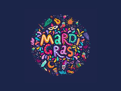 Vector logo. Mardi Gras card by Irina Gubenko Mardi Gras Logo, Mardi Gras Poster, Mardi Gras Svg Free, Mardi Gras Png, Mardi Gras Tshirt Design, Mardi Gras Monogram, Learning Design, Vector Logo, Mardi Gras