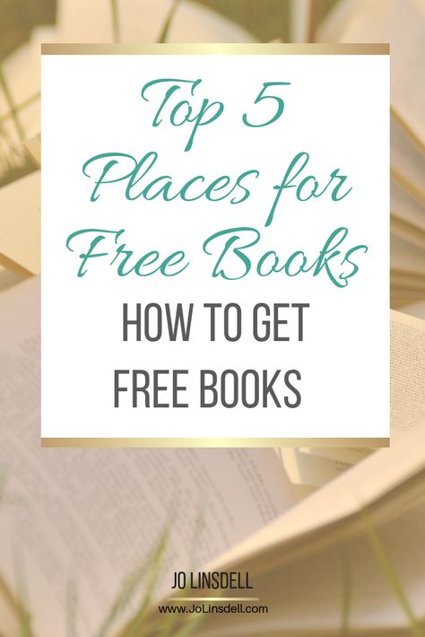 Top 5 Places for Free Books: How to get free books Book Blogs, Starting A Book, Best Book Covers, Reading Habits, Unread Books, Free Books Download, Book Blogger, Bookish Gifts, I Love Reading