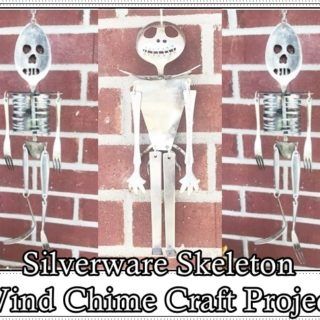 Creative Silverware Skeleton Wind Chime Craft Project Wind Chime Craft, Unique Wind Chime, Wild Food Foraging, Wind Chimes Craft, Silverware Art, Natural Cleaning Recipes, The Homestead, Homestead Survival, Wild Food