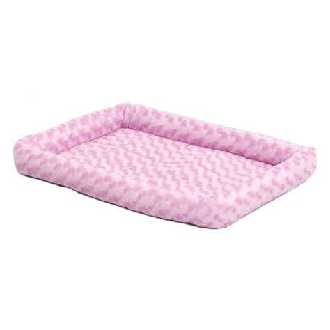 Midwest Homes for Pets Quiet Time Pet Bed Pink Pink Dog Beds, Cute Dog Beds, Toy Dog Breeds, Crate Mat, Dog Playpen, Bolster Dog Bed, Dog Bed Large, Cat Carrier, Dog Pet Beds