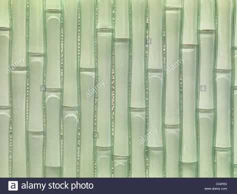 Bamboo shaped glass tiles Stock Photo Glass Tiles Bathroom, Bamboo Tile, Tiles Bathroom, Glass Tiles, Shower Wall, Shower Tile, Glass Tile, Bathroom Ideas, Home Deco