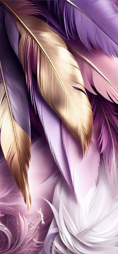 Iphone Wallpaper Texture, Feather Background, Haunting Beauty, Feather Wallpaper, Original Iphone Wallpaper, Wallpapers Android, Scenery Pictures, Love Fairy, Rainbow Wallpaper