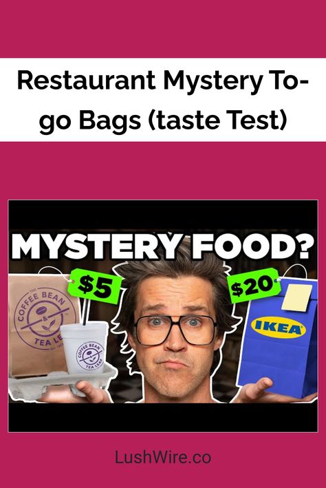 Restaurant Mystery To-go Bags (taste Test) Blind Test, Support Local Business, Global Cuisine, Taste Test, Food Favorites, Go Bags, Gift Of Time, Mini Foods, Best Dishes