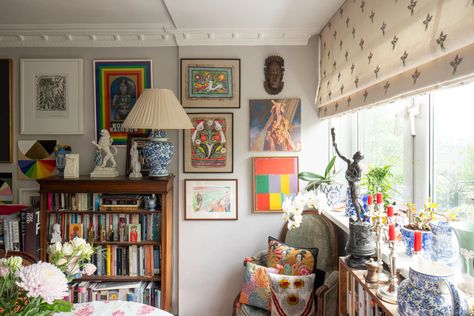 Flat In London, Chelsea Textiles, London Interior Design, Peter Blake, Modernist House, Family Nature, Flat Interior, London Flat, Missoni Home