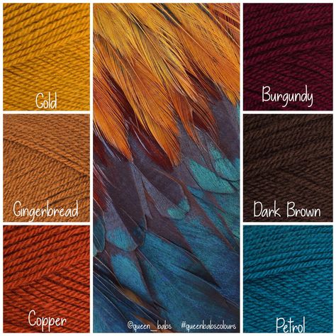 Autumn & Winter Fall Color Palette Yarn, Coffee Color Combination, Maroon And Teal Color Scheme, Knit Color Palette, Burnt Orange Pallet Colour Palettes, Maroon Teal Color Palette, Knit Color Combinations, Burnt Red Color Palette, Yarn Color Pallets