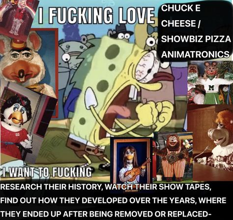 Chuck E Cheese Fanart, 80s Animatronics, Showbiz Pizza Fanart, 80s Animatronic, Showbiz Animatronics, Chuck E Cheese Pizza, Cheese Meme, Showbiz Pizza Animatronic, Showbiz Pizza