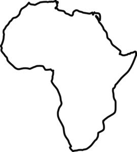 Africa Outline Clip Art Africa Drawing Ideas, African Templates, Africa Continent Art, Africa Silhouette, Africa Outline, Africa Drawing, Elephant Outline, Africa Tattoos, Africa Continent