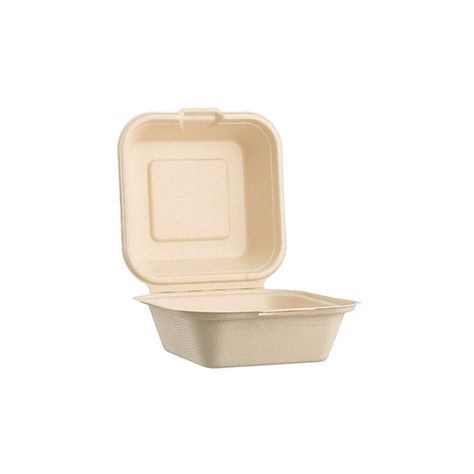 The Sugarcane Bagasse Clamshell Box is made of 100% sugarcane fiber, which is biodegradable and compostable. They're better for the environment. Whether you are hosting a party or running a food service business, these bagasse food containers are perfect for cold meals and hot dishes. These bagasse takeaway boxes are oil and water resistant, Microwavable, freezer safe. Bagasse Packaging, Oil And Water, Service Business, Hot Dishes, Bake Sale, Disposable Tableware, Cold Meals, Food Packaging, Food Service