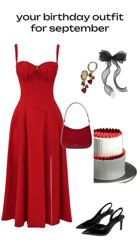 #birthdayoutfit #birthday #september Outfit For September, Formal Clothing, Birthday Outfit, Birthday, Quick Saves, Beauty, Clothes