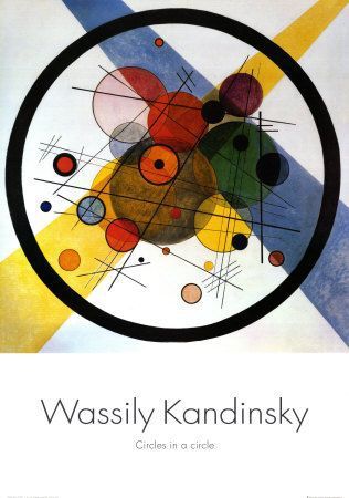 Kandinsky Circle, Kandinsky Circles, Art Kandinsky, Kandinsky Art, Art Print Display, Circle Art, Wassily Kandinsky, Exhibition Poster, A Circle