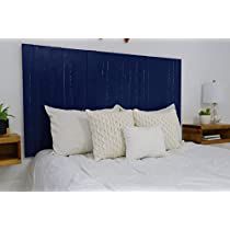 Navy Blue Headboard, King Headboards, Bed Panels, Solid Wood Headboard, Handmade Headboards, Queen Headboards, Farmhouse Headboard, Blue Headboard, California King Headboard