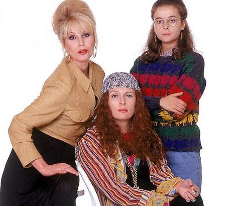 Patsy, Eddy and Saffy Jennifer Saunders, Ab Fab, Running Late, Absolutely Fabulous, Last Minute